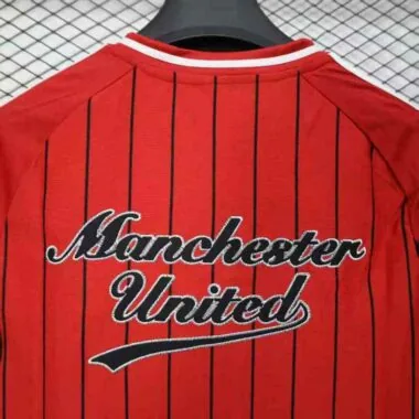 25-26 Manchester United red baseball jersey