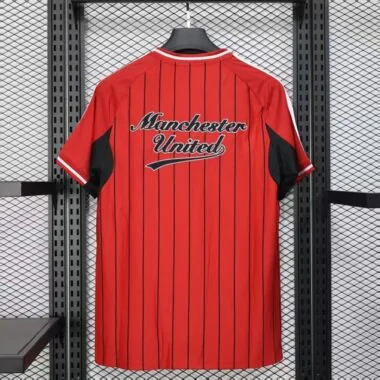 25-26 Manchester United red baseball jersey