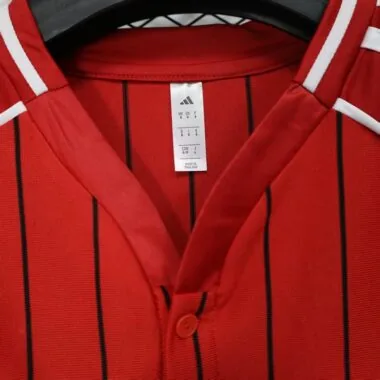 25-26 Manchester United red baseball jersey