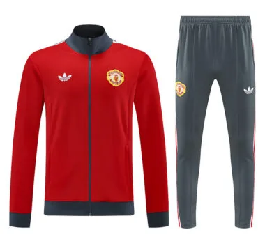 25-26 Manchester United red jacket suit