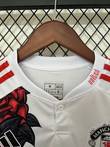 25-26 Manchester United white and red Special edition jersey