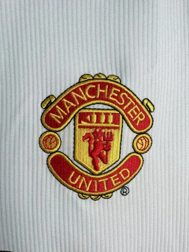 98-99 Manchester United white retro jersey