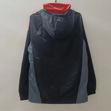 Manchester United black windbreaker