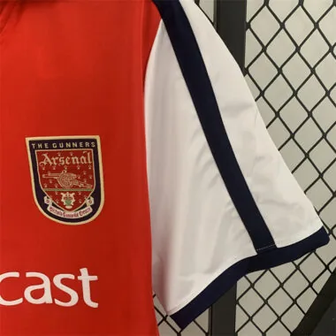 01-02 Arsenal home retro jersey