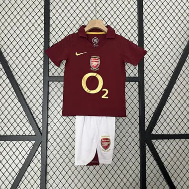 05-06 Arsenal home retro kid kit