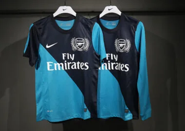 11-12 Arsenal away retro jersey
