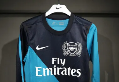 11-12 Arsenal away retro long sleeve jersey