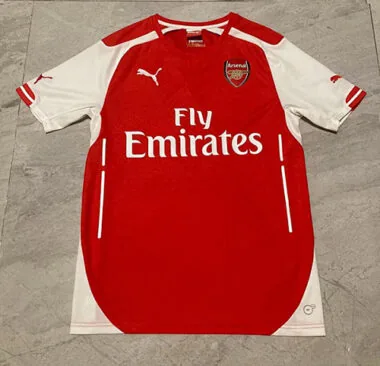 14-15 Arsenal home retro jersey