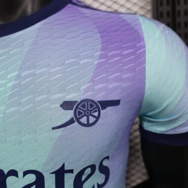 24-24 Arsenal third away player version jersey