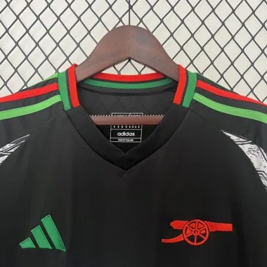 24-25 Arsenal away black jersey