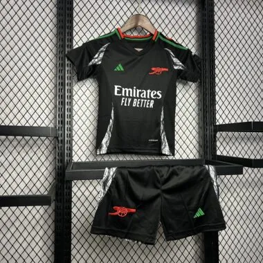 24-25 Arsenal away kid kit