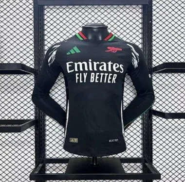 24-25 Arsenal away long sleeve player version jersey