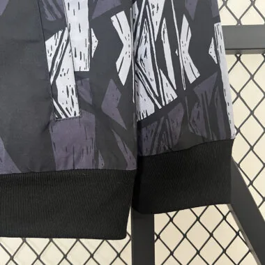 24-25 Arsenal gray and black windbreaker