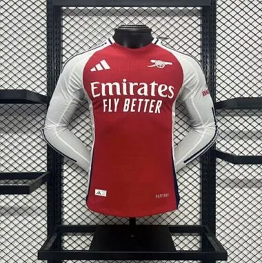 24-25 Arsenal home long sleeve player version jersey