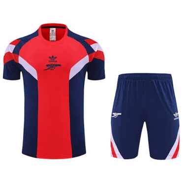 25-26 Arsenal Blue And Red Training Suit