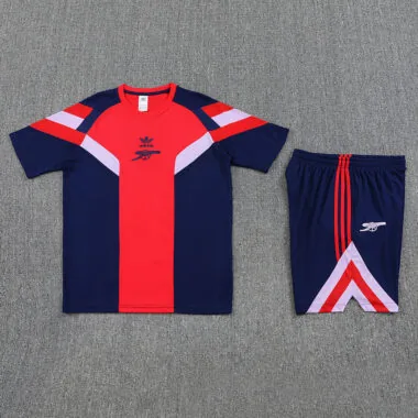 25-26 Arsenal Blue And Red Training Suit