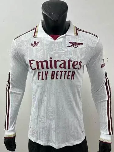 25-26 Arsenal Third Away Long sleeve Player Version Jersey