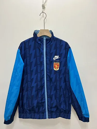 25-26 Arsenal blue reversible windbreaker