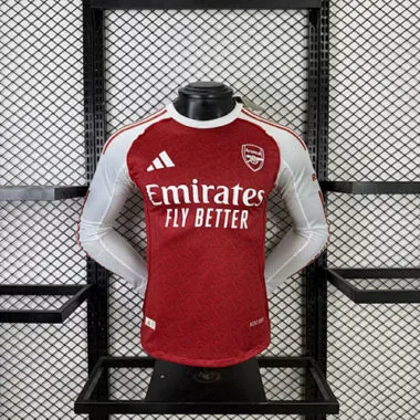 25-26 Arsenal home maillot manches longues version joueur