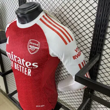 25-26 Arsenal home long sleeve player version jersey