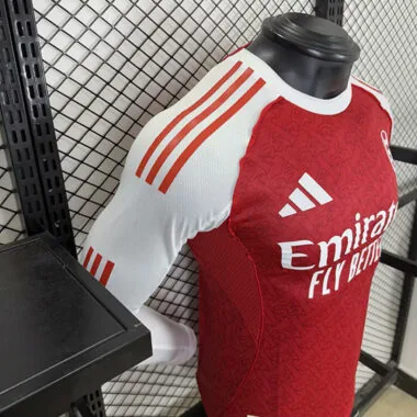 25-26 Arsenal home long sleeve player version jersey
