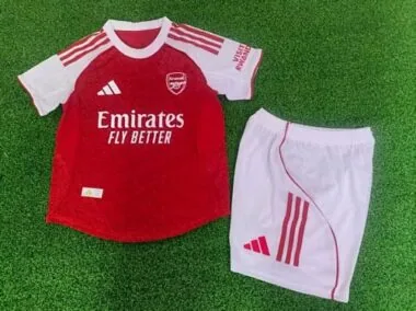 25-26 Arsenal home player version kid kit