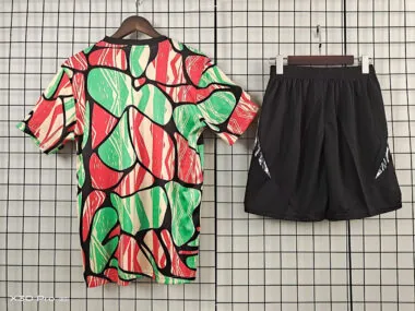 25-26 Tenue d'entraînement rouge et verte de l'Arsenal