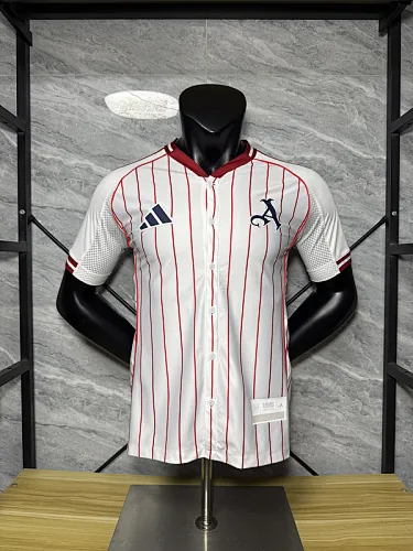 25-26 Arsenal white baseball player version jersey