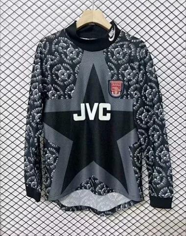 94-94 Arsenal Black goalkeeper long sleeve retro jersey