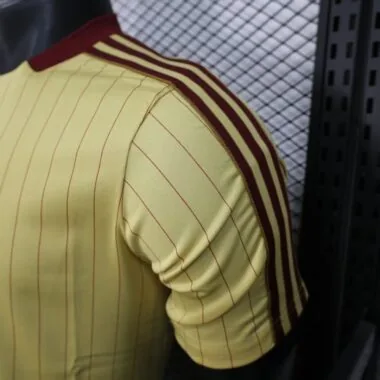Arsenal 2025/26 Yellow Retro Model player version Jersey