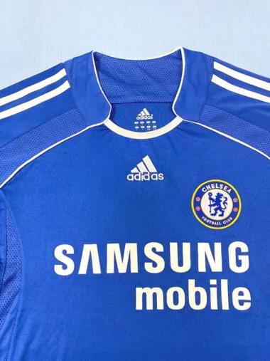 06-07 Chelsea home retro long sleeve jersey