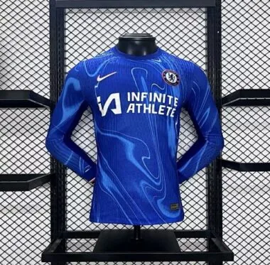 24-25 Chelsea Home Player Long Sleeve Jersey
