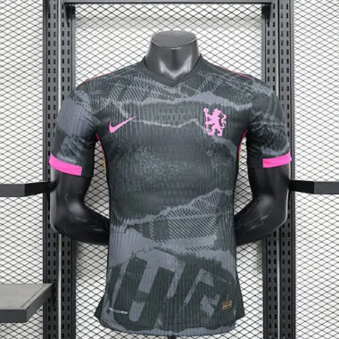 24-25 Chelsea third away black player version jersey