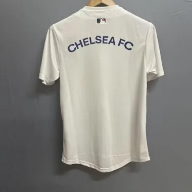 25-25 Chelsea white baseball jersey