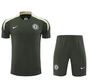 25-26 Chelsea Dark Green Training Suit