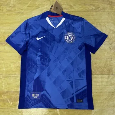 25-26 Chelsea home 120 years Jersey (S-4XL)