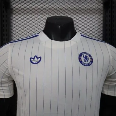Chelsea 2025/26 White retro Player version jersey (S-2XL)