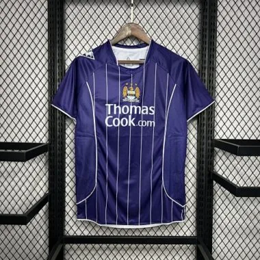 07-08 Manchester City away retro soccer jersey