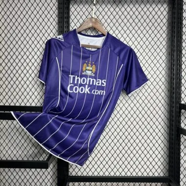 07-08 Manchester City away retro Jersey