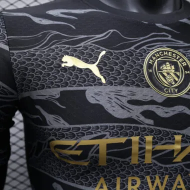 24-25 Manchester City Dark black player version jersey