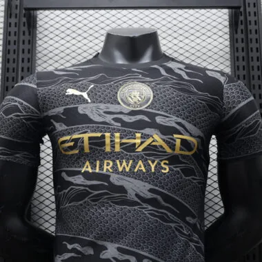 24-25 Manchester City Dark black player version jersey