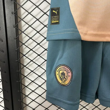 24-25 Manchester City Fourth away kid kit