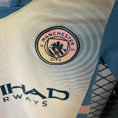 24-25 Manchester City Fourth away kid kit