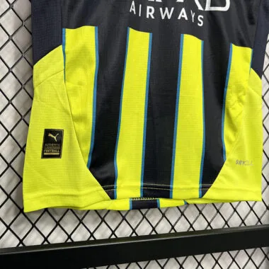 24-25 Manchester City away kid kit