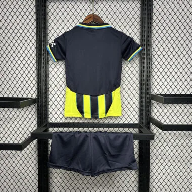 24-25 Manchester City away kid kit