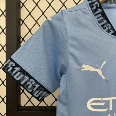 24-25 Manchester City home kid kit