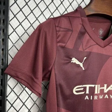 24-25 Manchester City third away kid kit