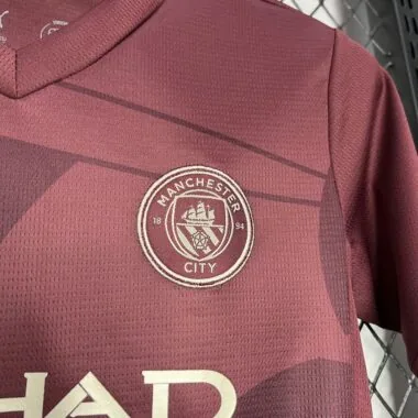 24-25 Manchester City third away kid kit