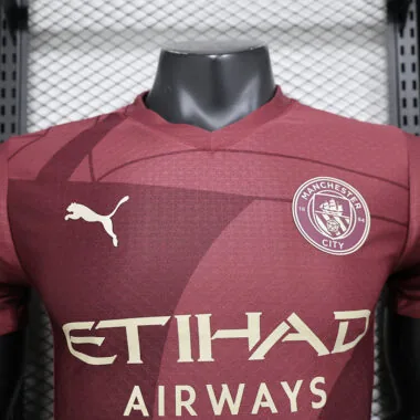 24-25 Manchester City third away player version jersey