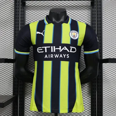 24-25 Manchester City yellow and black player version jersey